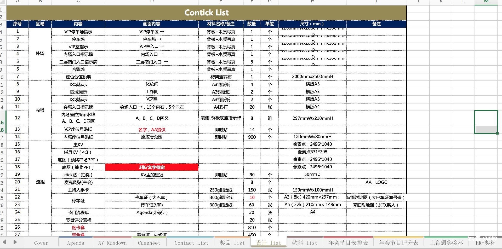 策划执行做不好？知名公司年会执行手册，教你如何hold住大活动（附上校园活动策划思维导图）