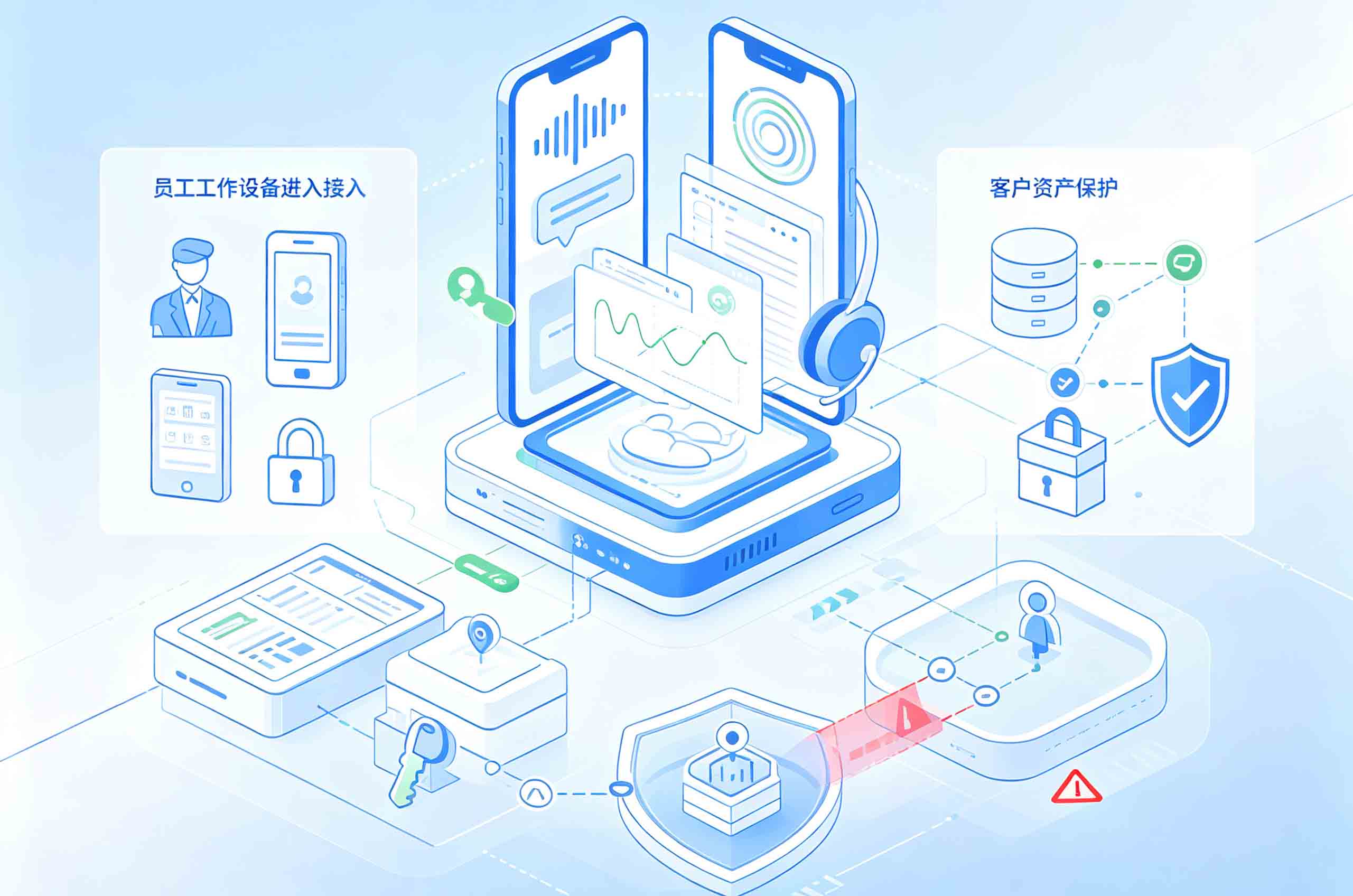 企业统一管控的工作终端